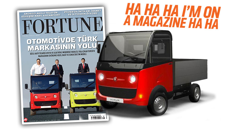 Illustration for article titled Turkey Builds The Happiest Goddamn Looking Truck In The World